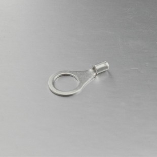 电线铜接头RNB1.25-8紫铜100个线耳圆形裸端头0.5-1.5平OT线鼻子