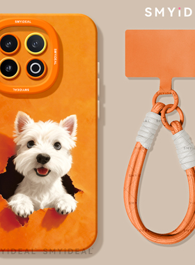 适用iqoo13手机壳女款iqoo11s保护套橙色10pro全包防摔vivo爱酷9高级neo8pro外壳13好看7se竞速版5萨摩小耶12