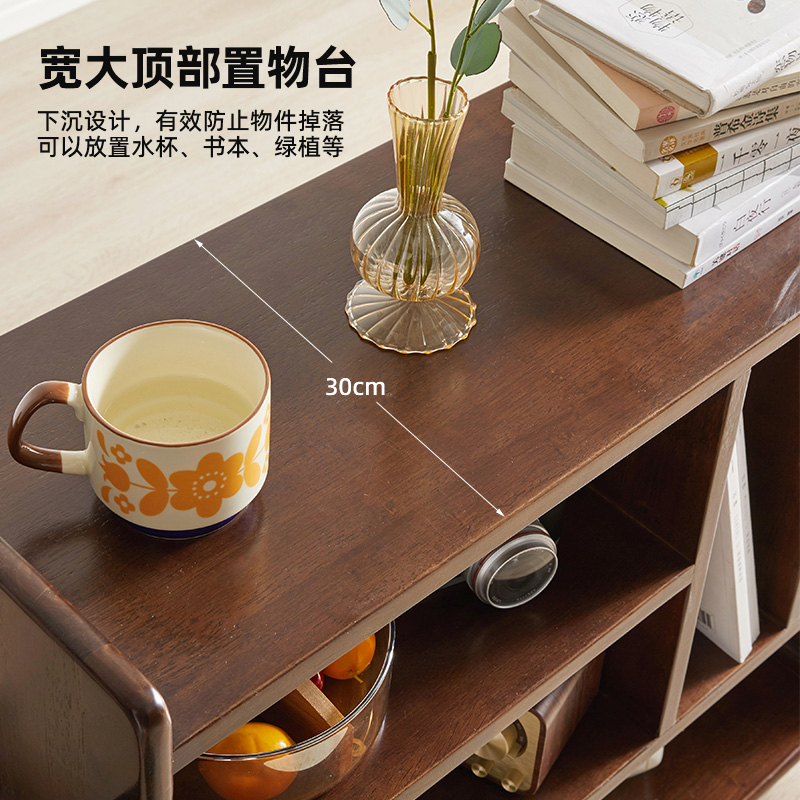 实木可移动小推车阳台侧边柜客厅沙发边几北欧简约厨房置物架餐车