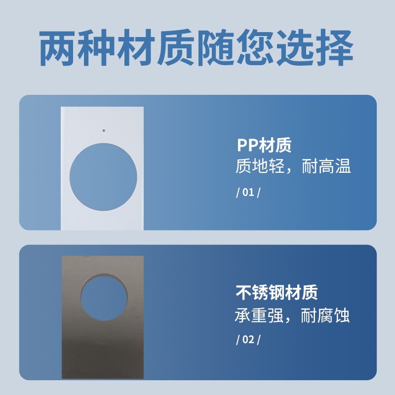 移动空调窗户挡板排风管移动空调挡板配件排气管口窗户免打孔挡板