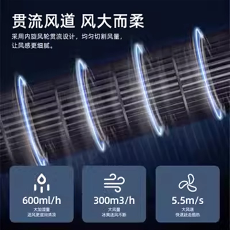 四季沐歌电风扇家用塔扇落地扇摇头无叶塔式电扇卧室遥控宿舍静音