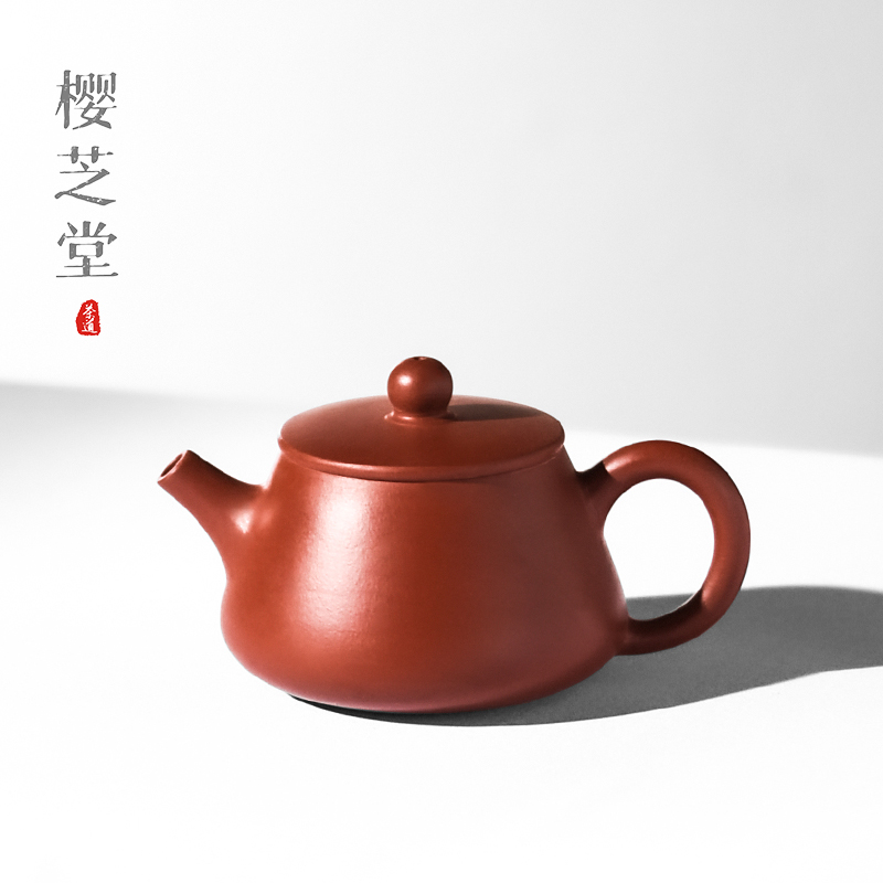 紫砂壶入门级小品壶原矿大红袍功夫茶壶思亭壶小壶冲茶茶具小容量