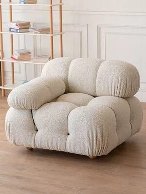 Cleverly Compressed Tufted Sofa: Easy Ship, Big Comfort for Less! - Product image 2