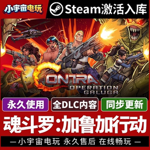 【魂斗罗:加鲁加行动】Steam正版游戏授权国区CDK不限区激活码