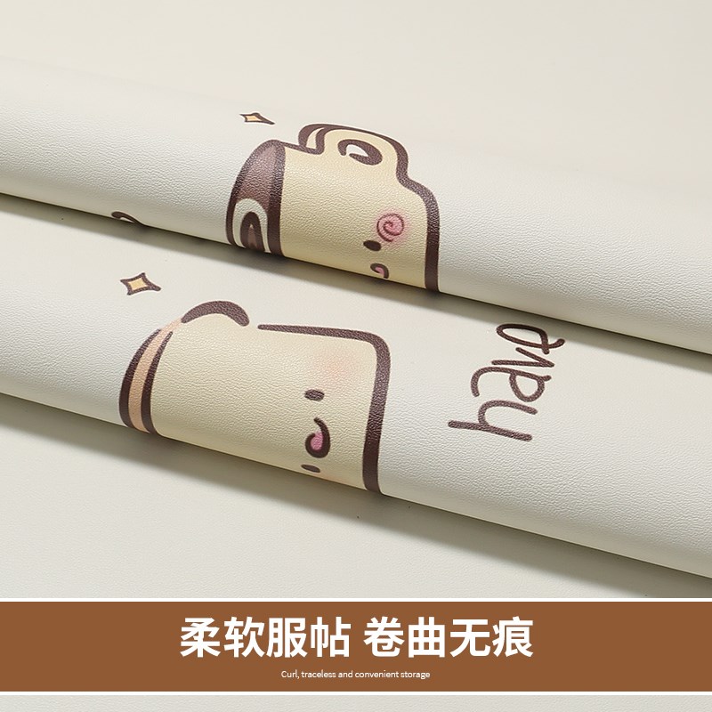皮革餐桌桌布防水防油免洗防烫茶几垫子简约奶油风长方形台布桌垫