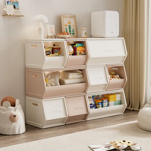 儿童收纳柜零食柜桌面置物柜书柜宝宝玩具储物收纳抽屉婴儿喂养台