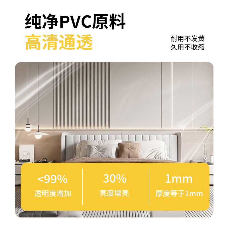 空调隔断窗防冷气2025新款可推拉挡风楼道门帘隔冷伸缩杆透明挂帘
