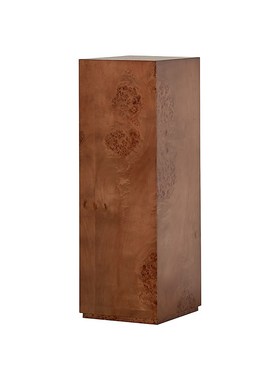 戊际中古雕塑底座树瘤皮木墩家居客厅抽象艺术木雕落地装饰品摆件