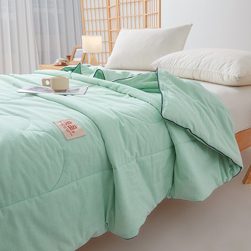 水洗棉棉花被空调被薄被子夏季空调被薄被被芯200x230cm夏被薄款