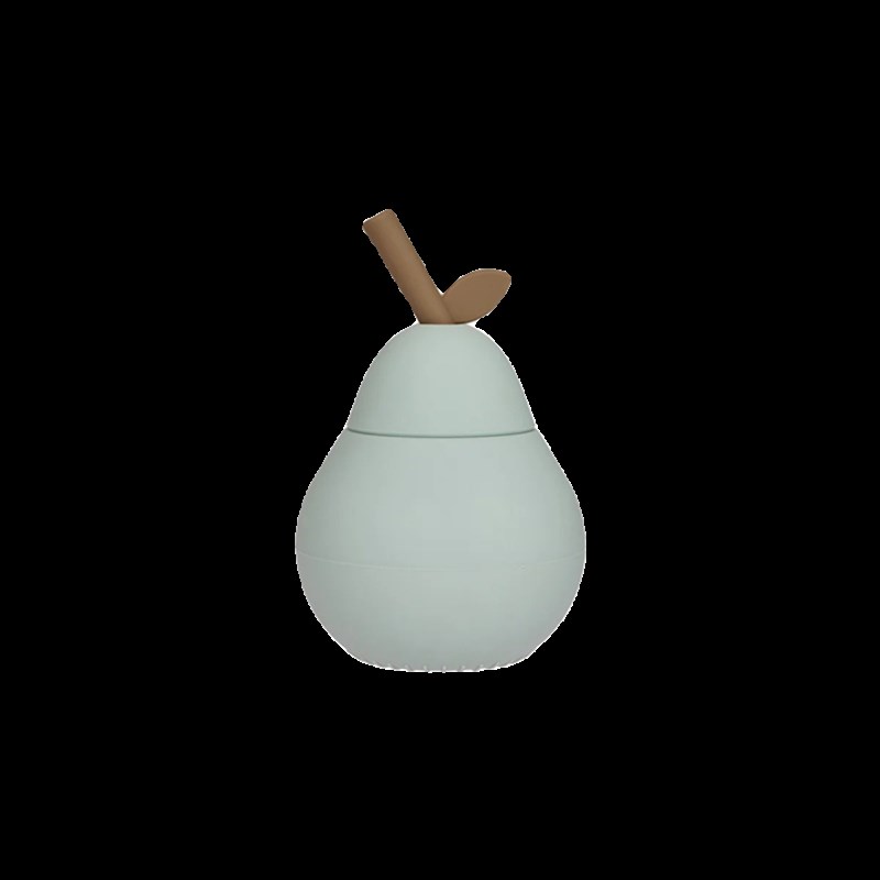 oyoy新款婴儿宝宝儿童小童卡通水果硅胶水杯带盖保温杯吸管杯子