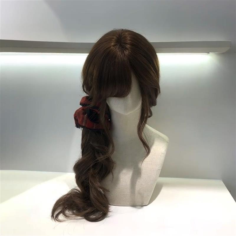 假发女日系古早感斜m刘海大波浪长卷发日常Lolita甜妹仿真发全头