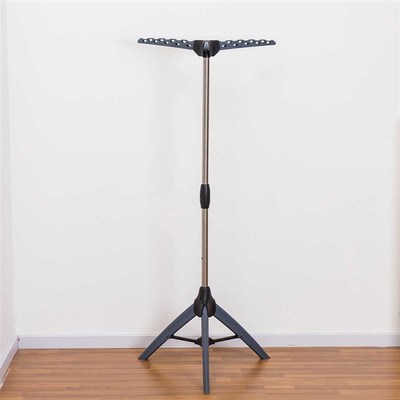 小型三角可折叠晾衣架家用室内不占空间多功能架子阳台简易挂衣架