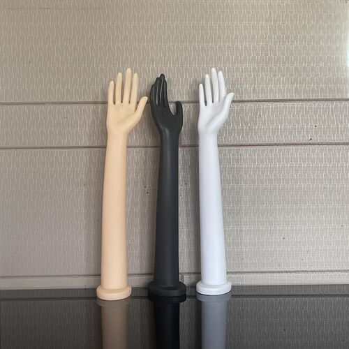 加长冰袖手模特道具展示架 超长手M模 袖套防晒手套展示