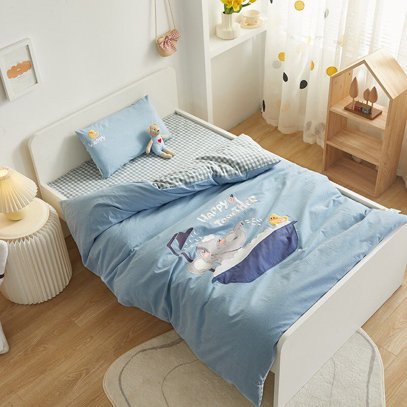 小学生午托被子三件套托管班午睡被褥套装六件套宿舍床品70*170cm