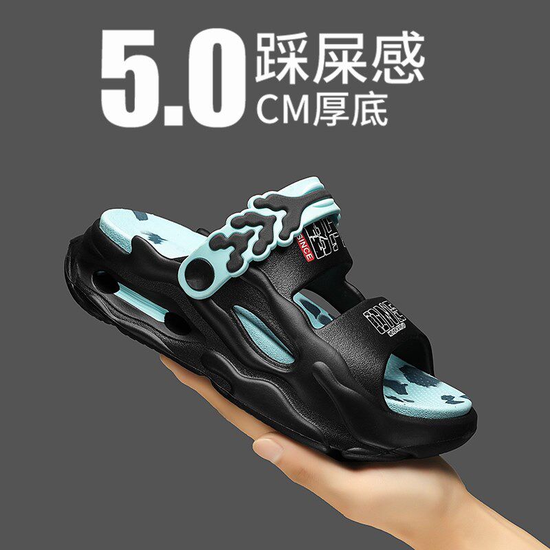 男童拖鞋2025夏季新款儿童防滑防臭沙滩鞋软底凉鞋大童外穿凉拖