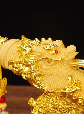 发财笔摆件大笔发财招财生肖龙客厅办公酒柜装饰公司乔迁开业礼品