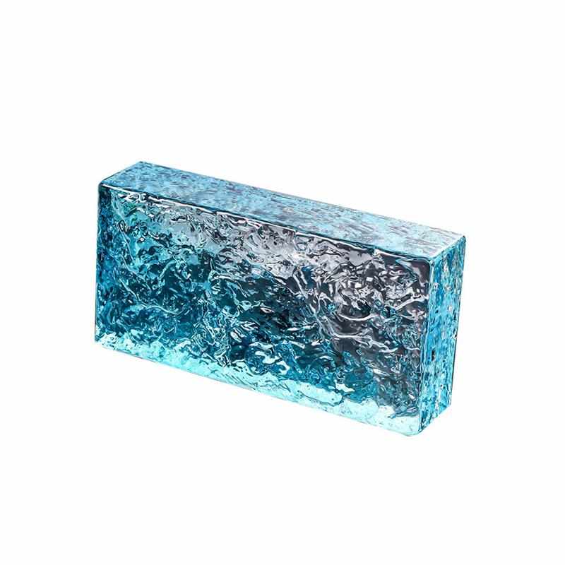 玻璃水晶砖空心隔断墙玻璃砖卫生间网红艺术超白冰纹砖块透明方形