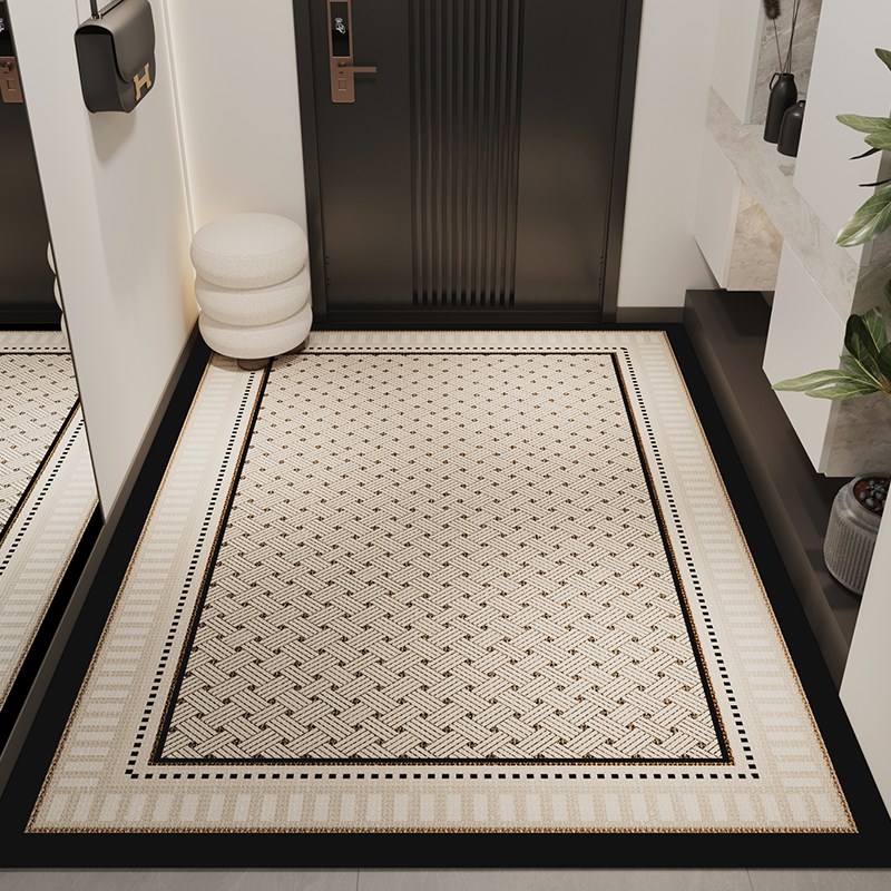 高级入户门地垫门口地毯门垫家用脚垫可裁剪客厅防滑新款进门免洗