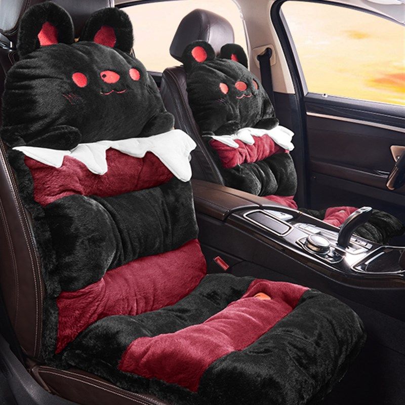 冬季毛绒汽车坐垫可爱网红车垫后排座椅垫冬天保暖短毛绒车载垫子,汽车用品/电子/清洗/改装,通用座套/座垫,淘宝优惠券,粉丝福利购,淘宝优惠卷
