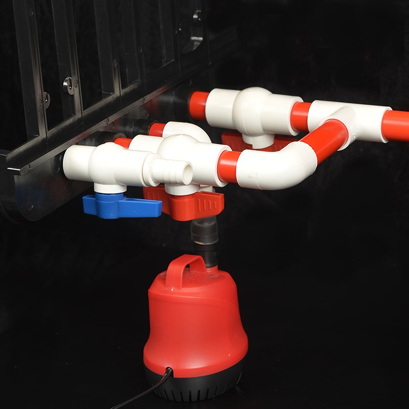 金晶超白玻璃底滤一体鱼缸小型海水缸懒人免换水生态鱼缸水族箱