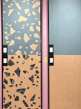 灰色微水泥瓷砖600*1200客厅卧室商铺阳台橙色水磨石地砖厨卫墙砖