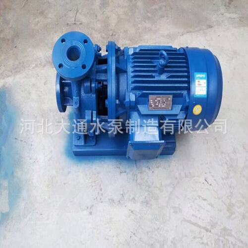 卧式管道泵单级单吸热水循环帮浦卧式管道空调供水加压离心水泵
