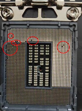 电脑主板维修换cpu底座更换修复针脚 1150 G1155 11511200维修主