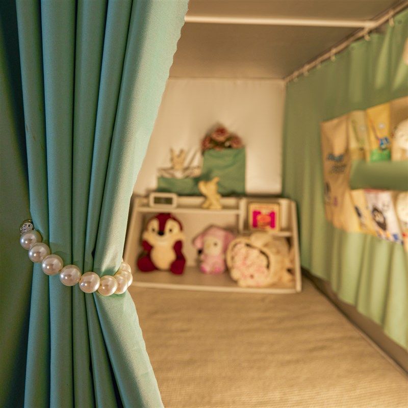 强遮光床帘蚊帐床帘全包一体式学生宿舍上铺2025新款全罩式床幔