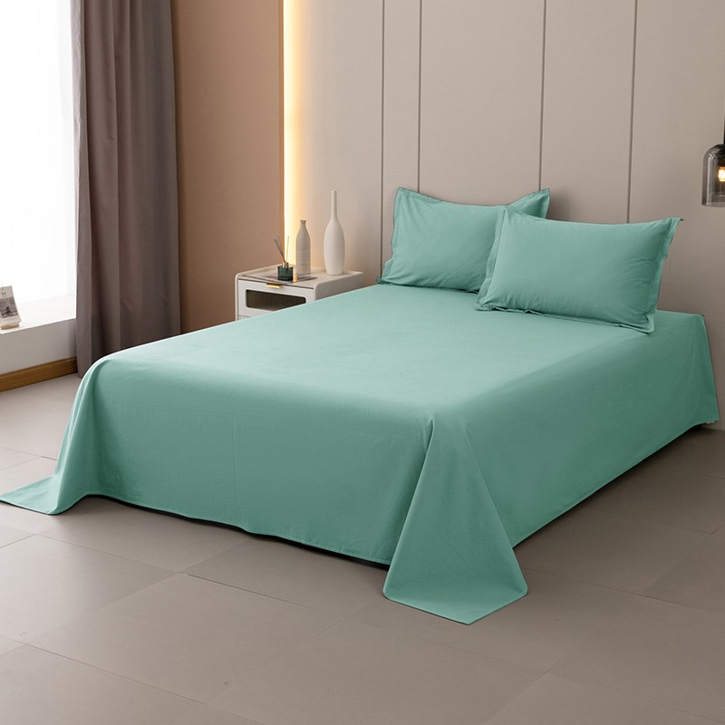 加厚全棉床单春夏床单学生宿舍上下铺床单床罩加大双人床床单