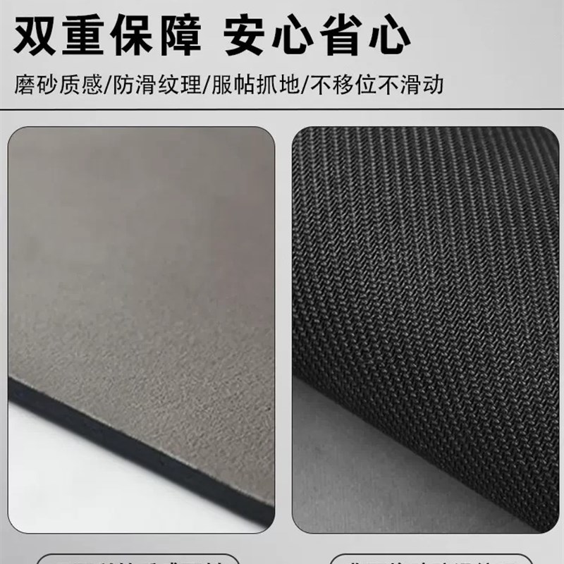 硅胶红色入户门地垫家用进门垫红色福字踩脚垫喜庆红色门垫玄关垫