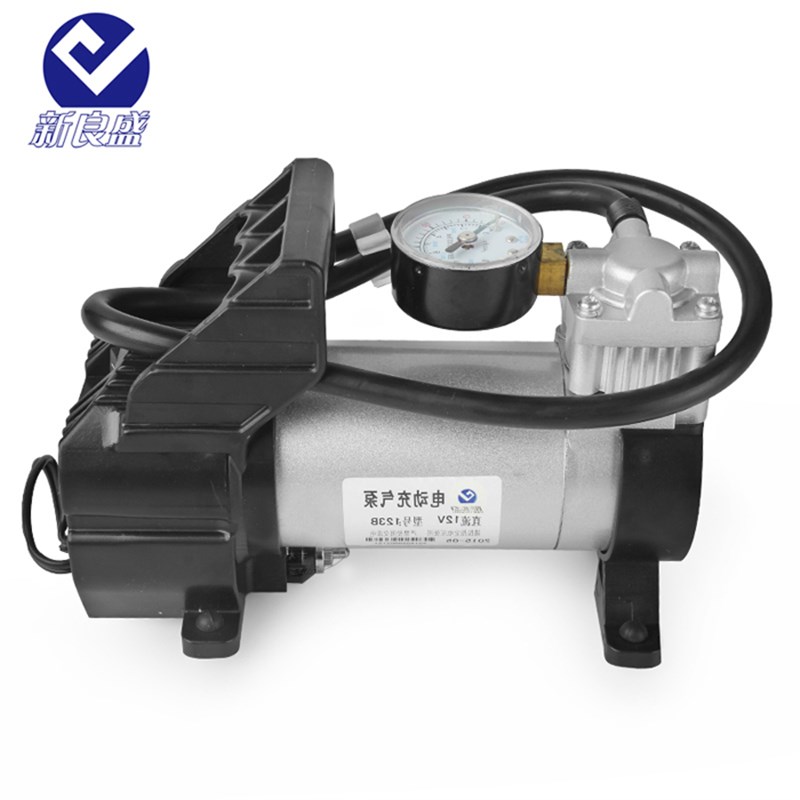 包邮新良盛电动打气机电动车打气u机48V60V64V72V修理行专用123B