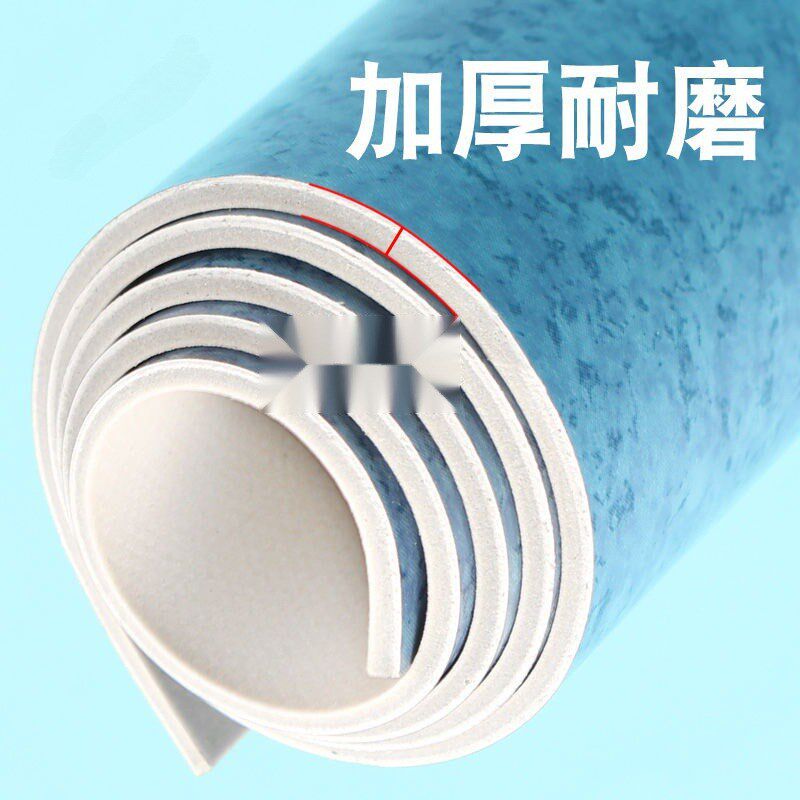 塑胶地板卫生间淋浴间q防滑洗澡间浴室地垫地砖可擦防水贴地胶