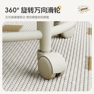 万向轮小凳子滑轮矮凳家用客厅沙发凳拆快递美缝擦地板凳带轮圆凳