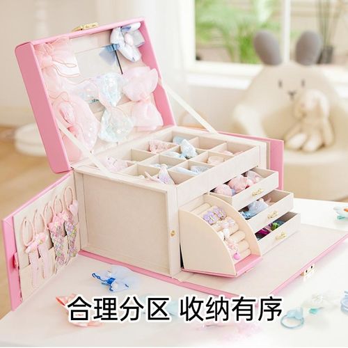 【新年礼物】Hape公主梳妆发饰礼盒女生女童装扮生日礼首饰盒套装