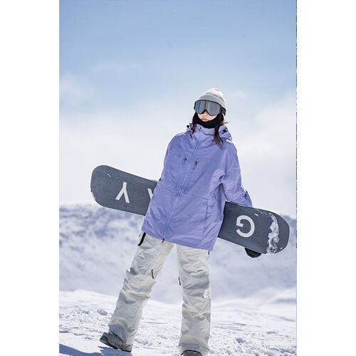 awka专业滑雪裤女款男防水防风单板保暖防寒滑雪服裤子冬季夹棉厚