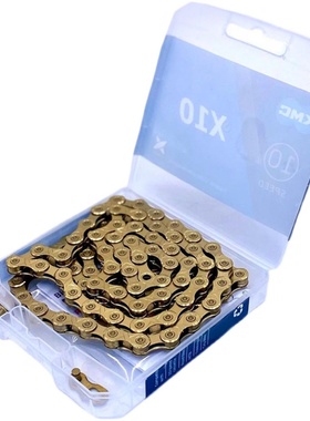 KMC链条山地车8 9 27单速10速30 24 11 12速折叠车公路自行车链条