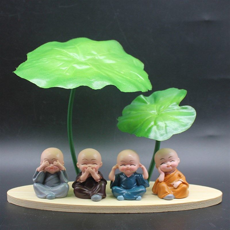 中式禅意荷花家居装饰工艺品客厅玄关电视酒柜办公桌面小摆件摆设,家居饰品,装饰摆件,淘宝优惠券,粉丝福利购,淘宝优惠卷