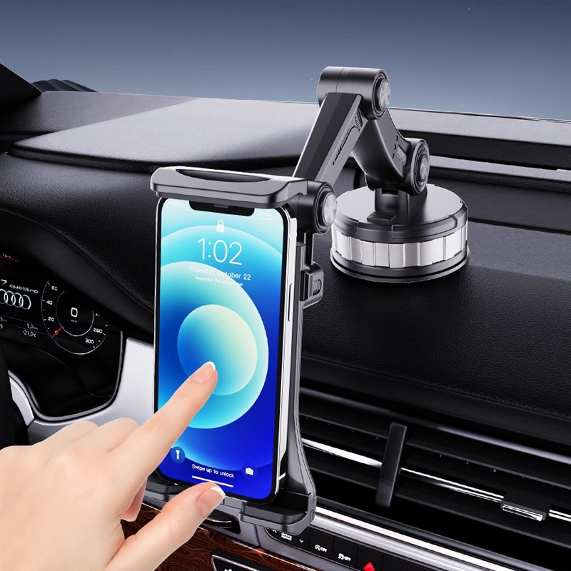 25车载平板支架前排汽车仪表台中控台导航支架ipad平板手机折叠屏