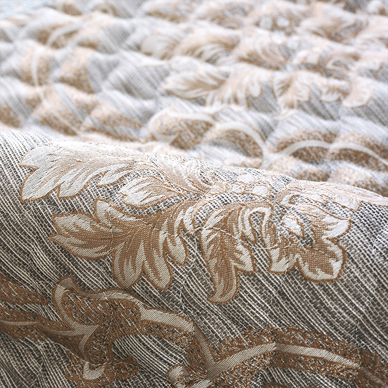 LORiCA慕羽蕾丝刺绣花边高档奢华欧式沙发垫防滑四季坐垫沙发套罩