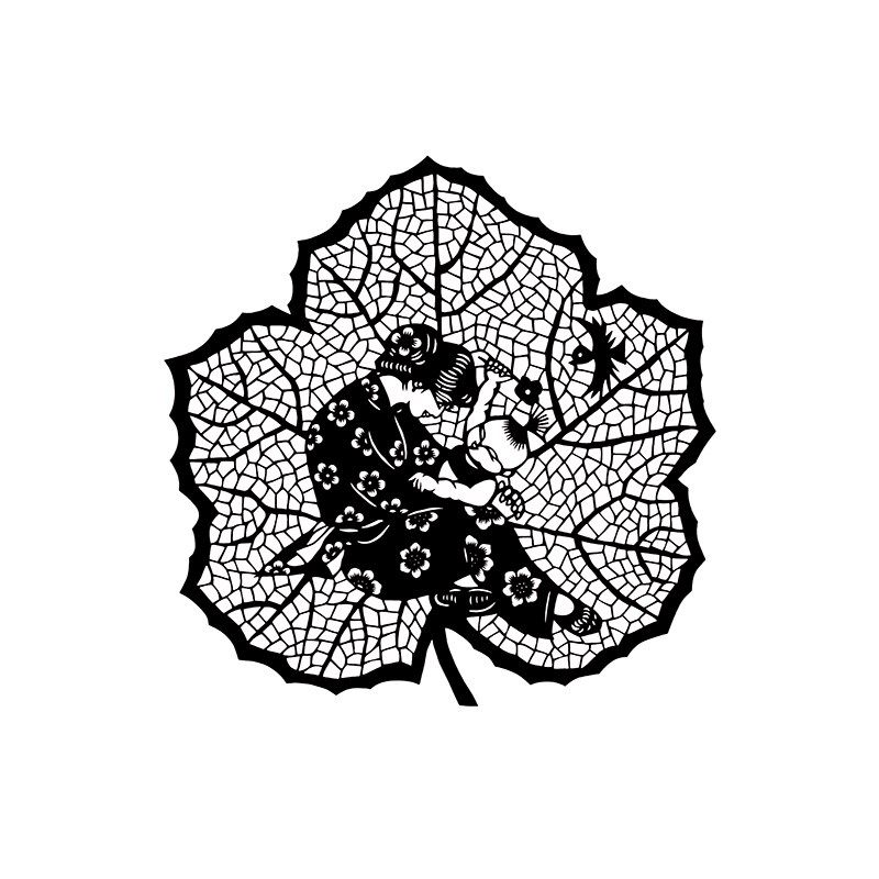 母亲刻纸图案底稿剪纸手工刻纸图样模板中国风diy剪纸打印底稿,特色手工艺,剪纸,淘宝优惠券,粉丝福利购,淘宝优惠卷