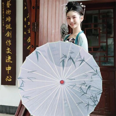 古风清竹如梦令跳舞伞道具伞中国风网红古装拍照汉服伞古典舞蹈伞