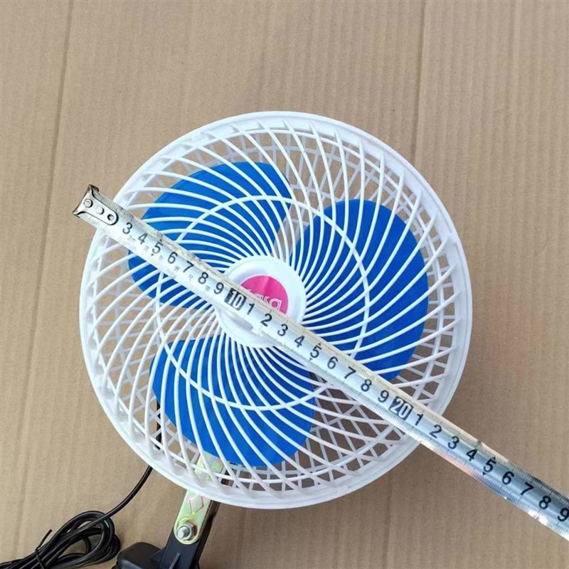 USB款摇头风扇充电车载宿舍床头上学习桌扇汽车大风力降温器通用