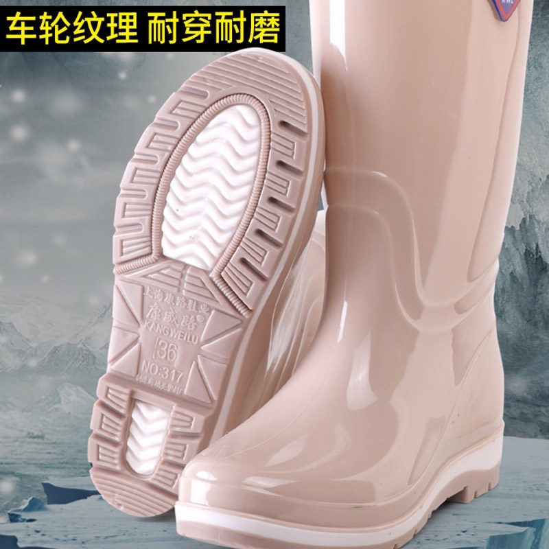 时尚韩版水鞋女高筒中筒短筒多款式女士长筒雨鞋防滑防水低筒雨靴