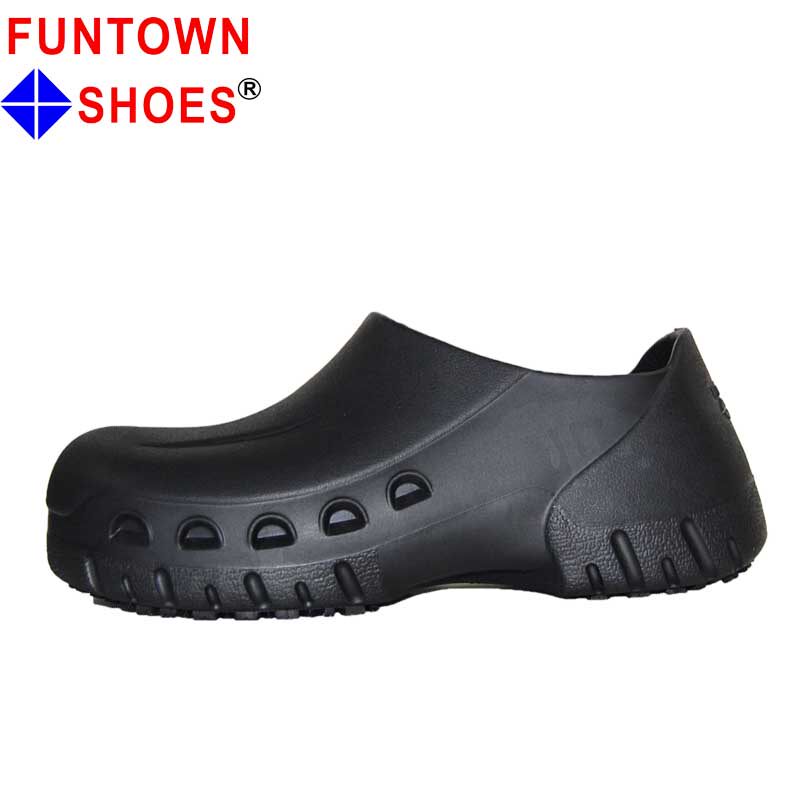 FunTownShoes厨师鞋男防滑B鞋防水防油厨房鞋子工作鞋酒店护士鞋