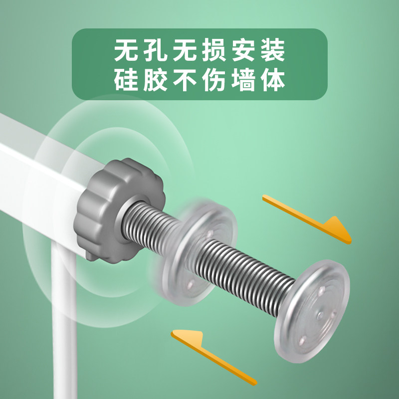 楼梯护栏扶手儿童婴幼儿宝宝安全门折叠现代防摔网挡板自装免打孔