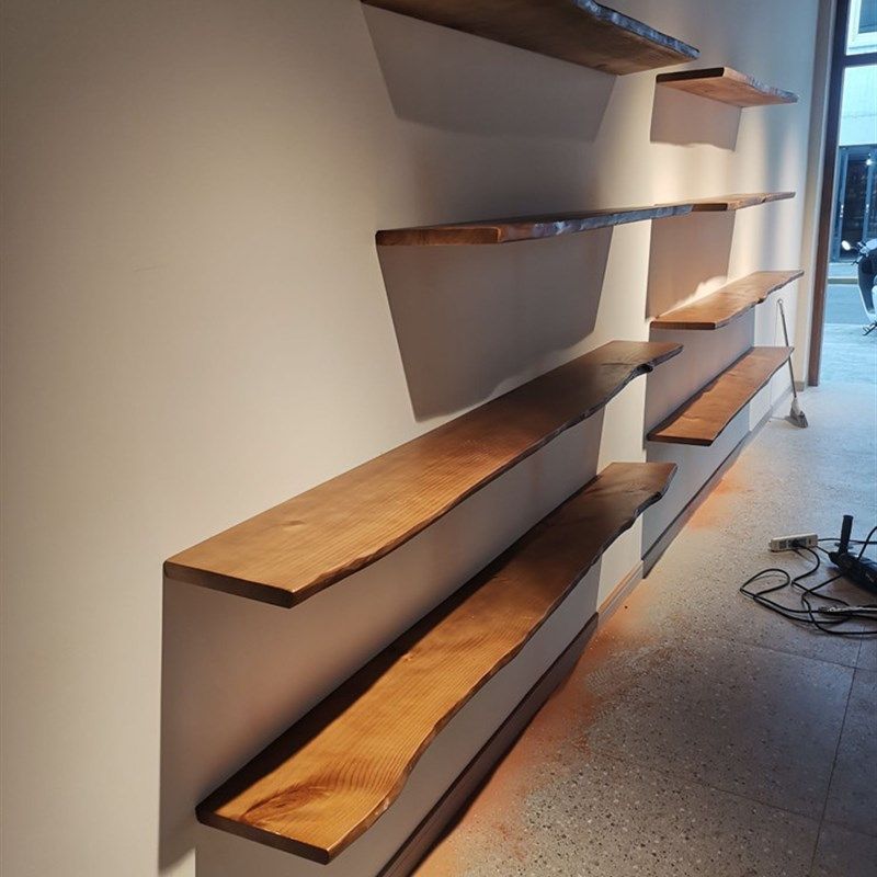 上墙置物架墙上卧室壁挂实木一字隔板书架客厅墙面收纳挂墙式货架,住宅家具,搁板/置物架/家用陈列架,淘宝优惠券,粉丝福利购,淘宝优惠卷