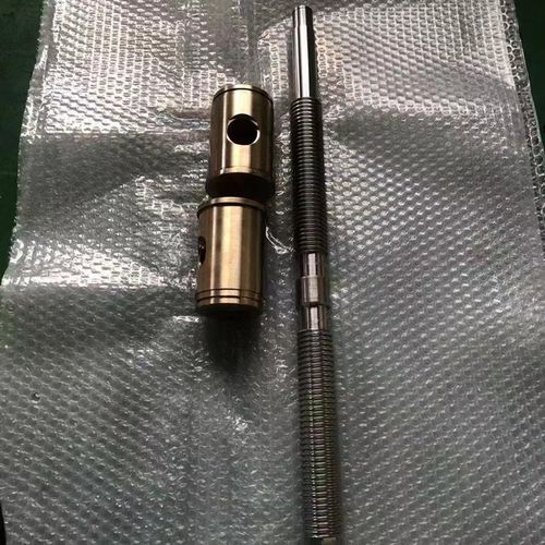 梯形丝杆螺母厂家碳钢丝杠尺寸可定制按图纸加工三角牙丝杆配铜套