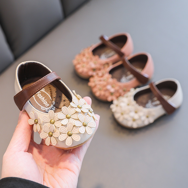 婴儿幼儿学步鞋女宝宝公主鞋子春款0小童皮鞋1一3周W岁半2软底春