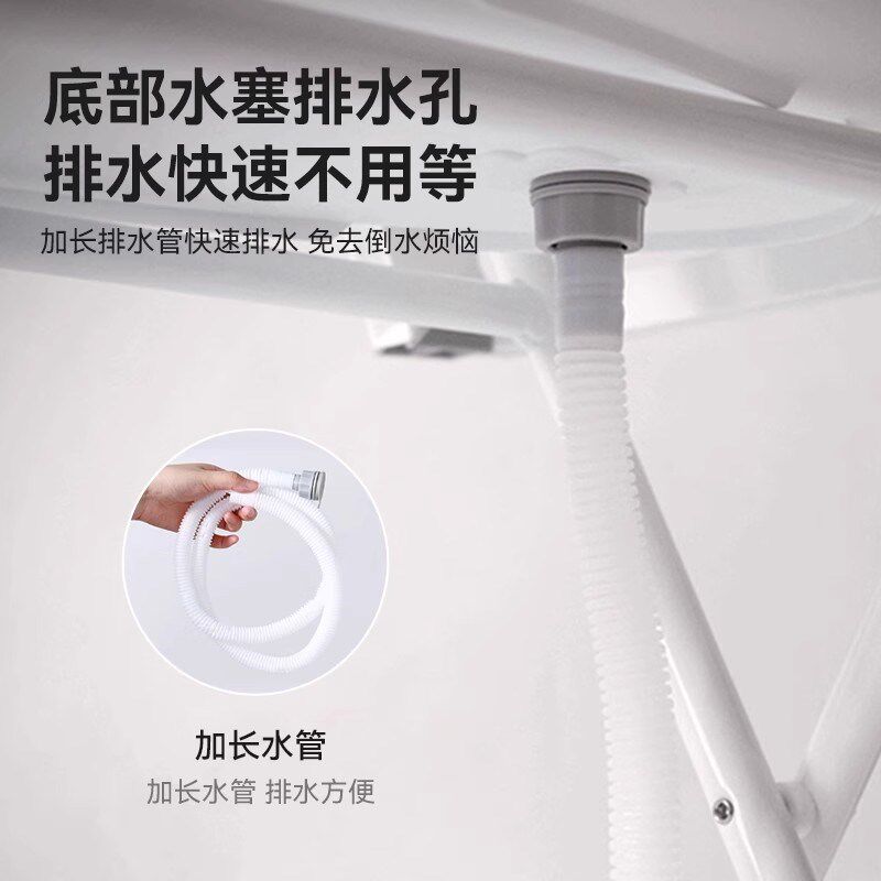 宠物洗澡盆家用折叠猫狗室内室外免弯腰洗澡中小型宠物浴盆便携式