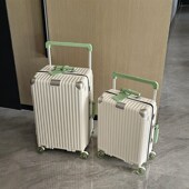 新款 宽拉杆行g李箱女旅行皮箱男登机箱20寸密码 箱24寸大容量28寸